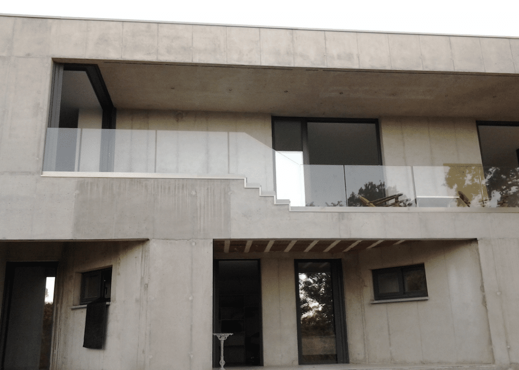 photo vitrage Béton