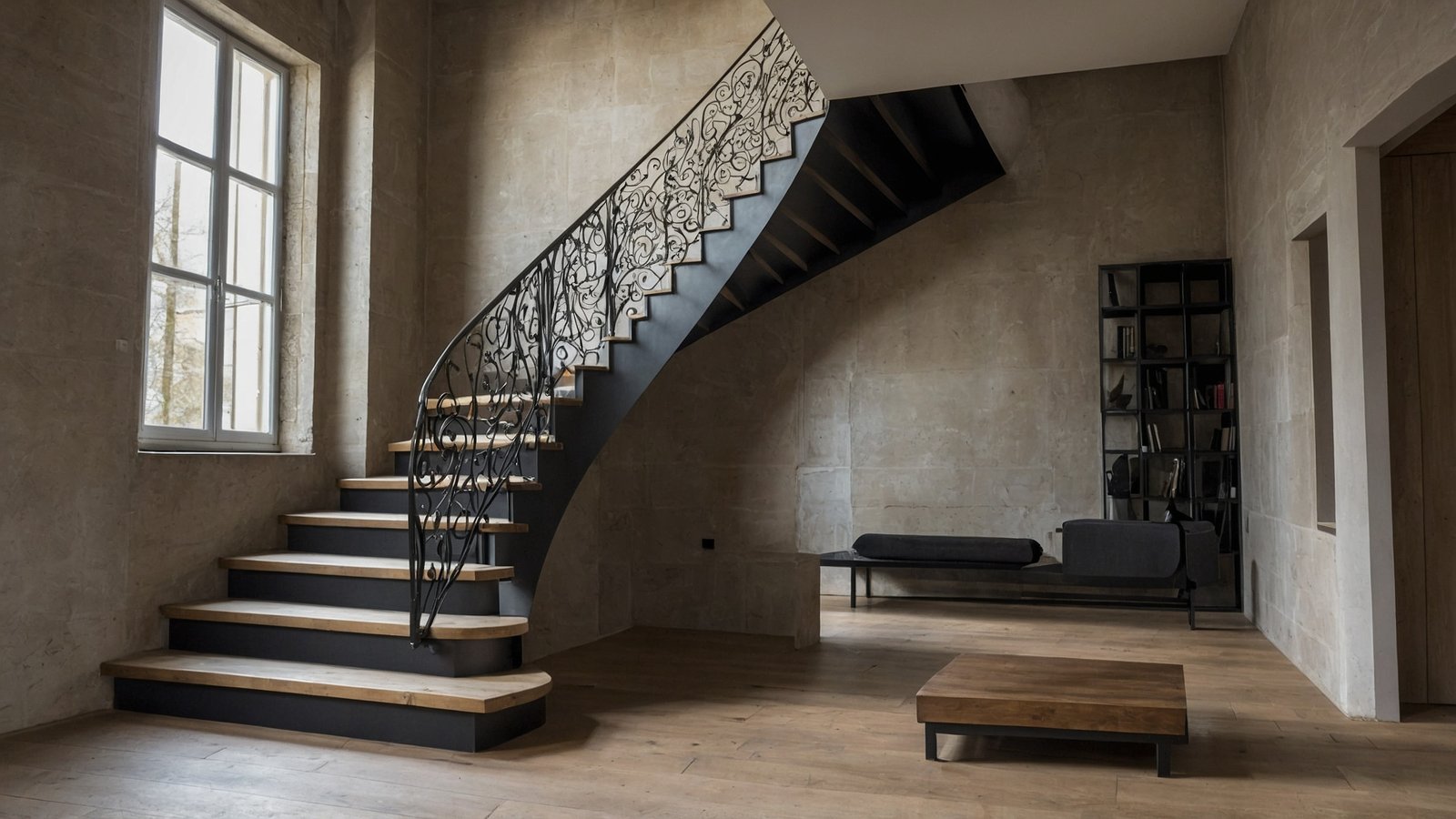 Escaliers Design: L’Alliance Parfaite Entre Luxe et Fonctionnalité
