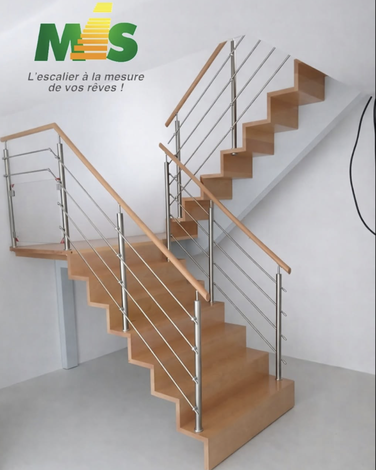Création et pose d’escalier sur mesure à Rouen et en Normandie